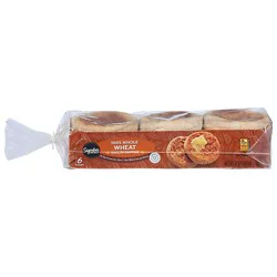 Signature Select 100% Whole Wheat English - 12 Oz
