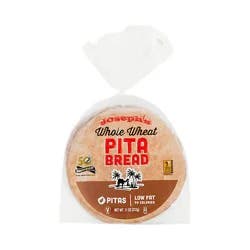 Joseph's Whole Wheat Pita Bread 4 Count - 11 Oz
