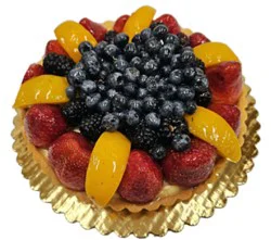 Tart Vanilla Fruit 8in - Ea