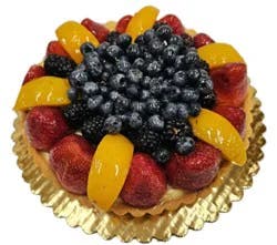 Tart Vanilla Fruit 8in - Ea