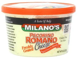 Milano Grated Pecorino Romano - 8 Oz