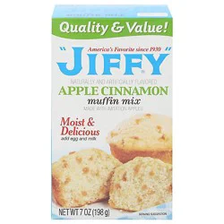 Jiffy Apple Cinnamon Muffin Mix - 7 Oz