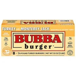 Bubba Burger Turkey With Monterey Jack - 2 Lb