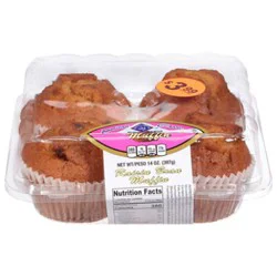 American Classic Raisin Muffins 4pk - 16 Oz