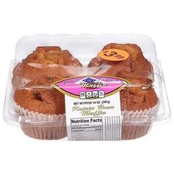 American Classic Raisin Muffins 4pk - 16 Oz