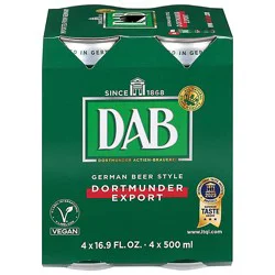 Dab Original Pilsner 4 Count - 4-16.9 Fz