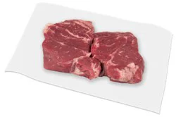 Usda Choice Beef Chuck Steak Tips - 1 Lb