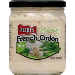 Herrs Dip Creamy French Onion - 15 Oz