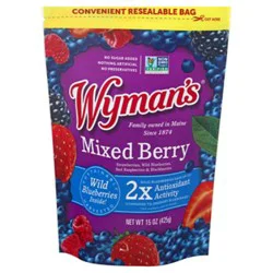 Wymans Mixed Berries - 15 Oz