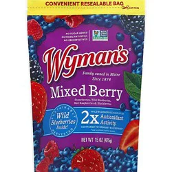 Wymans Mixed Berries - 15 Oz