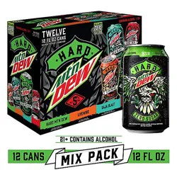 Hard Mountain Dew Classic Variety Pack - 12-12 Fl. Oz.