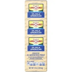 Land O Lakes 2% Milk White American Cheese