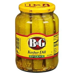 B & G Regular Dill Pickle - 32 Fz