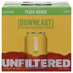 Downeast Cider Seasonal In Cans - 9-12 Fz