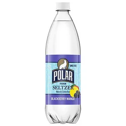 Polar Seltzer Blackberry Mango Seltzer - 33.8 Fl. Oz.