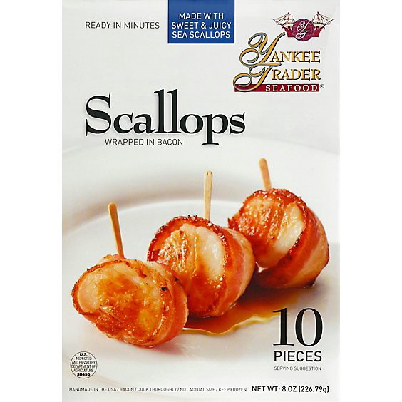 slide 1 of 5, Yankee Trader Scallop & Bacon - 8 Oz, 8 oz