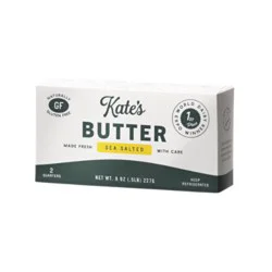 Kates Sea Salted Butter 2 Quarters 8 Oz - 8 Oz