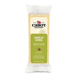 Cabot Creamery Cheddar Garlic & Herb - 8 Oz
