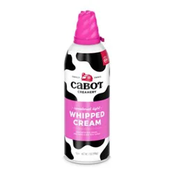 Cabot Creamery Sweetened Light Whipped Cream Aerosol - 7 Oz