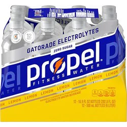 Propel Lemon 12 Pk - 12-16.9 Fz