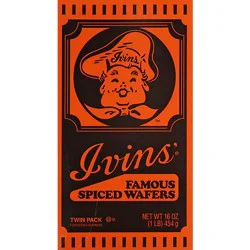 Ivins Famous Spiced Wafer Cookies - 16 Oz