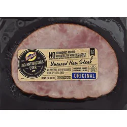 Hatfield Original Uncured Ham Steak - 7 Oz.