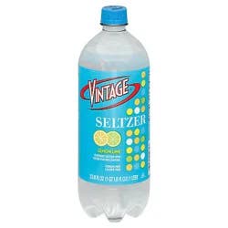 Vintage Seltzer Lemon Lime - 33.8 Fz