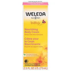 Weleda Baby Calendula Moist Cream - 2.5 Oz