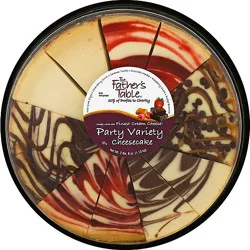 The Fathers Table 9 Inch Party Variety Cheesecake - 40 Oz