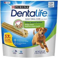 Dentalife Chicken Dog Treats 18 Count - 20.7 Oz
