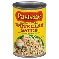 Pastene Sauce Clam White - 15 Oz