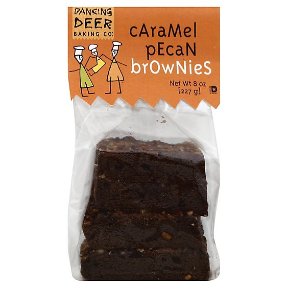 slide 1 of 1, Dancing Deer All Natural Caramel Pecan Brownies - 8 Oz, 8 oz