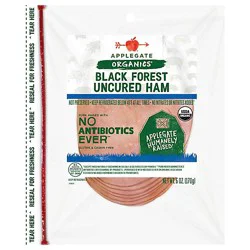 Applegate Farms Organic Black Forest Ham Organic - 6 Oz