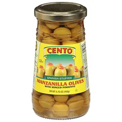 Cento Regular Manzanilla Spanish Stuffed Olives - 5.75 Oz