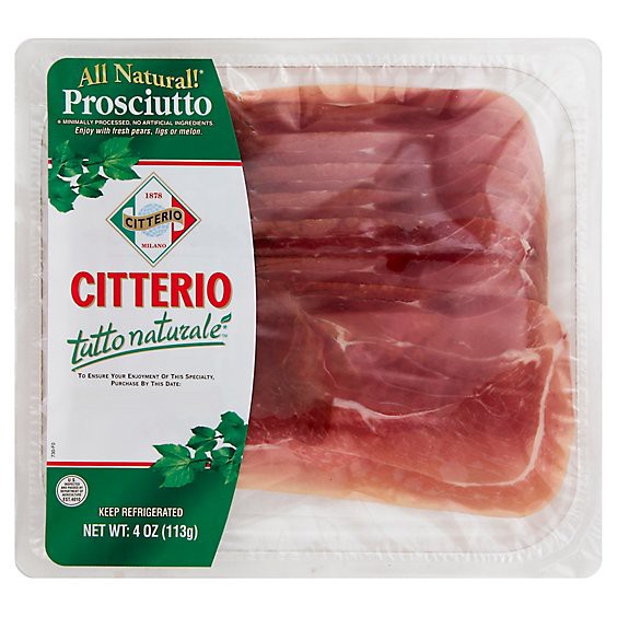 slide 1 of 1, Citterio Fresco Prosciutto - 4 Oz, 4 oz