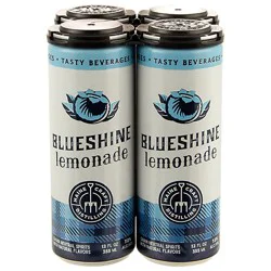 Maine Craft Distilling Blueshine Lemonade 4pk 12oz Cans - 48 Oz