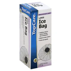 Top Care Ice Bag Reusable 1 Large With Lid - Each