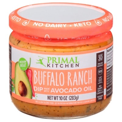 slide 1 of 1, Primal Kitchen Buffalo Ranch Dip - 10 Oz, 10 oz