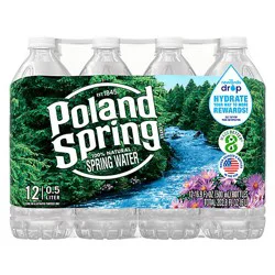 Poland Spring Natural Spring Water - 12-16.9 Fz