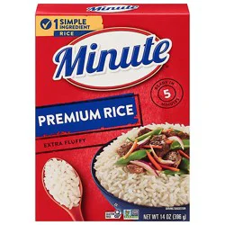 Minute Rice Premium Extra Fluffy - 14 Oz