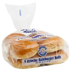 Brioche Hamburger Rolls 8pk - 32 Oz
