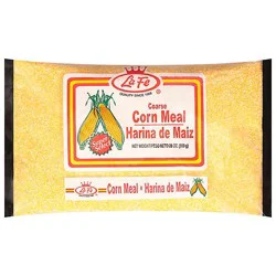 La Fe Meal Corn Coarse - 28 Oz