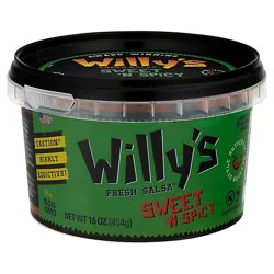 Willys Sweet N Spicy Fresh Salsa - 16 Oz