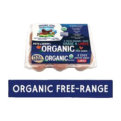 Pete & Gerrys Large Egg 6 Ct - 6 Ct