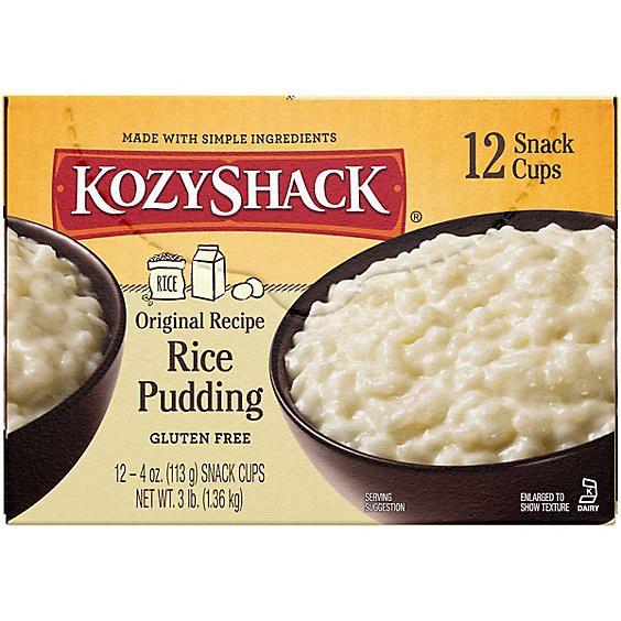slide 1 of 1, Kozy Shack Original Recipe Rice Pudding 12 Count - 48 Oz, 12 ct; 4 oz