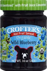 Crofters Spread Fruit Blueberry Wild - 10 Oz