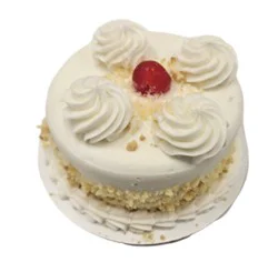 Cake Mini Confetti Gold 4in - Ea