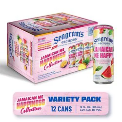 Seagram's Escapes Italian Ice Variety Pack Cans - 12-12 Oz