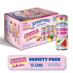 Seagram's Escapes Italian Ice Variety Pack Cans - 12-12 Oz