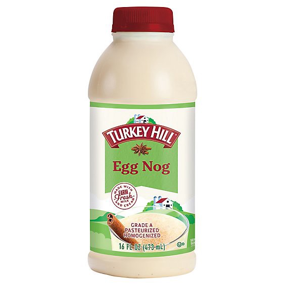 slide 1 of 1, Turkey Hill Regular Eggnog - Pt, 16 oz